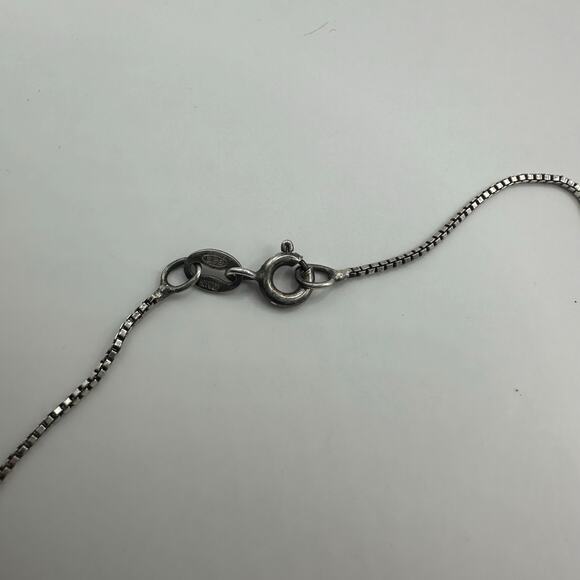 Sterling Silver Name Plate ARABELLA Chain Necklace Marked 925 - Picture 5 of 10